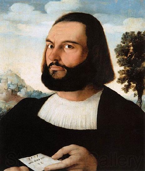 Jan van Scorel Portrait of a Man of Thirty France oil painting art